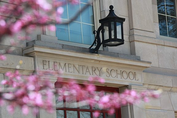 Townsend Hall, east entrance.