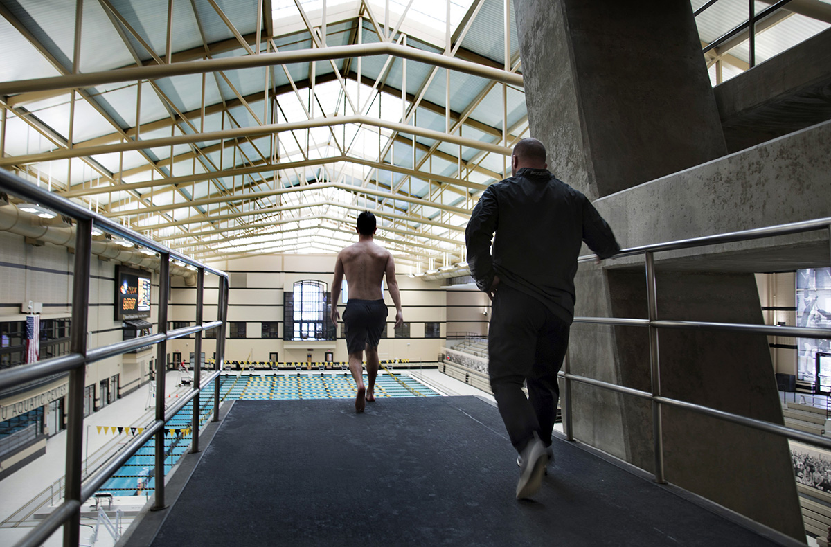 University of Missouri College of Education, Brandon Orr, Applied Sport Psychology Course, Mizzou Aquatic Center